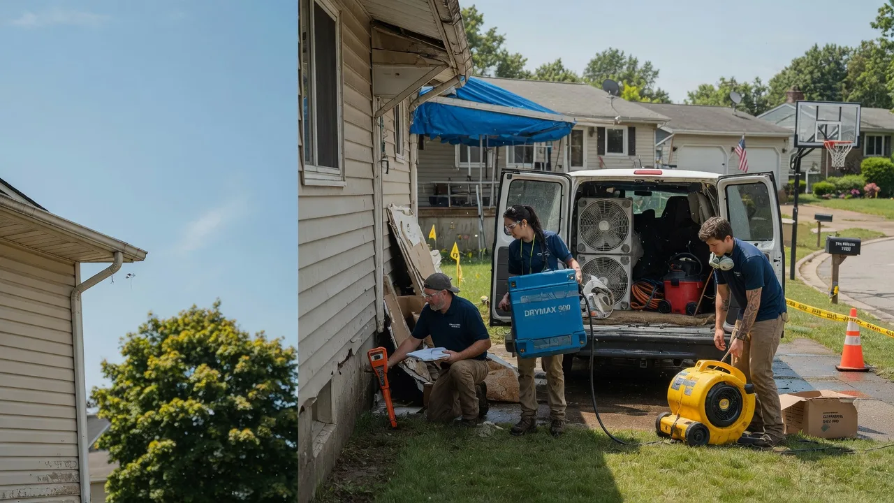 Ceiling Leak Cleanup in Lake Village, IN near me